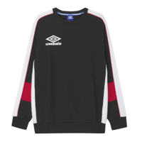 Umbro Infinity Crew Sweater Heren Zwart - Maat S - Kleur: RoodWitZwart | Soccerfanshop - thumbnail
