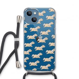 Ponys: iPhone 13 mini Transparant Hoesje met koord
