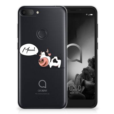 Alcatel 1S (2019) Telefoonhoesje met Naam Cow Alcatel 1S (2019) Telefoonhoesje met Naam Cow