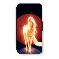 Last Unicorn: iPhone 7 Flip Hoesje