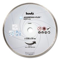 KWB AGGRESSO-FLEX® White-Line DIAMANT-doorslijpschijven | ø 230 mm - 725840 725840