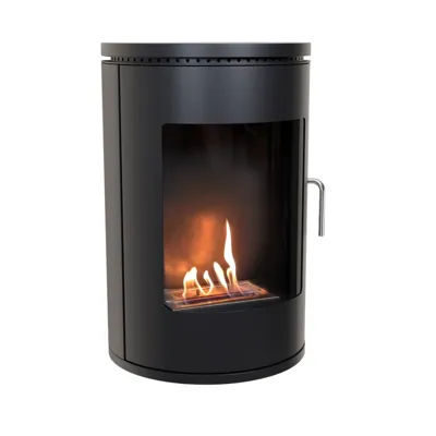 | ScandiFlames | Hangende bio-ethanol haard | Zwart