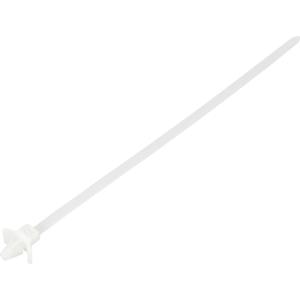 TRU COMPONENTS TC-13030688 TC-WM-200-4.8-N Kabelbinder 200 mm 4.8 mm Natuur Met vleugelsluiting, Chemische bestandigheid 100 stuk(s)
