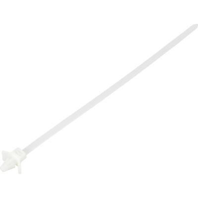 TRU COMPONENTS TC-13030688 TC-WM-200-4.8-N Kabelbinder 200 mm 4.8 mm Natuur Met vleugelsluiting, Chemische bestandigheid 100 stuk(s)