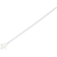 TRU COMPONENTS TC-13030688 TC-WM-200-4.8-N Kabelbinder 200 mm 4.8 mm Natuur Met vleugelsluiting, Chemische bestandigheid 100 stuk(s)