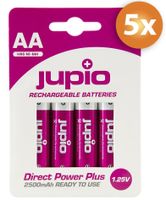 Pak van 20 x Jupio AA batterijen Direct Power Plus 2500mAh - thumbnail