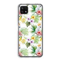 Gele kuif: Samsung Galaxy A22 5G Transparant Hoesje