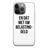 Belastinggeld: iPhone 13 Pro Transparant Hoesje
