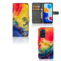 Hoesje Xiaomi Redmi Note 11/11S Watercolor Dark - thumbnail