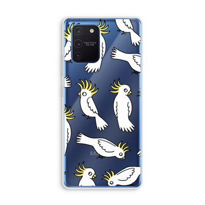 Papegaai: Samsung Galaxy Note 10 Lite Transparant Hoesje