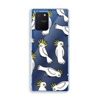 Papegaai: Samsung Galaxy Note 10 Lite Transparant Hoesje