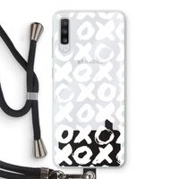 XOXO: Samsung Galaxy A70 Transparant Hoesje met koord XOXO: Samsung Galaxy A70 Transparant Hoesje met koord