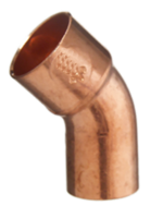 Cornat Cu-Soldeer Knie 1S 45Gr 15Mm (2St) - TD504015