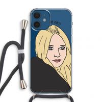 Ashley: iPhone 12 mini Transparant Hoesje met koord