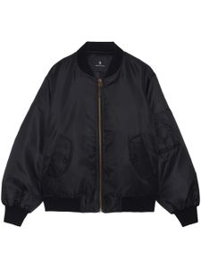 ANINE BING veste bomber Leon à fermeture zippée - Noir