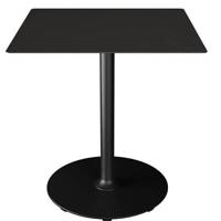 Houe Pico tuintafel 70x70 Black, rond onderstel