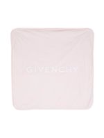 Givenchy Kids chemise en coton à logo brodé - Rose Givenchy Kids chemise en coton à logo brodé - Rose