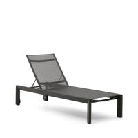 Kave Home Ligbed 'Canutells' kleur Donkergrijs