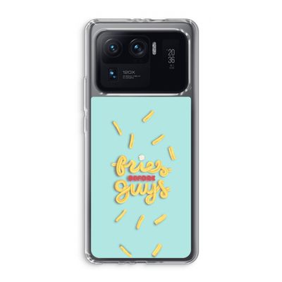 Always fries: Xiaomi Mi 11 Ultra Transparant Hoesje