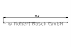 Waarschuwingscontact, remvoering-/blokslijtage AP290