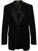 Dolce & Gabbana Pre-Owned blazer à revers crantés (années 2000) - Noir