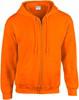 Gildan G18600 Heavy Blend™ Adult Full Zip Hooded Sweatshirt - Safety Orange - S