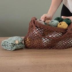 Haakpatroon Yarn and Colors Foldable Net Bag