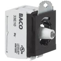 BACO 333ERAGL10 Contactelement, LED-element Met bevestigingsadapter 1x NO Groen Moment 24 V 1 stuk(s)