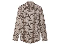 esmara Satijnen dames blouse (Luipaard print, 40)