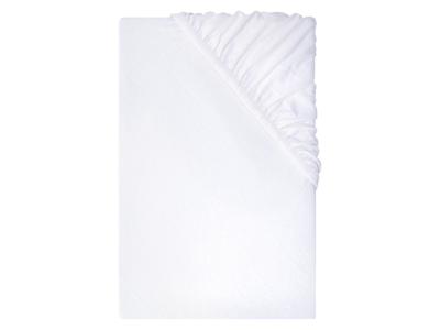 LIVARNO Jersey hoeslaken 90-100 x 200 cm (Wit)
