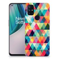 OnePlus Nord N10 5G TPU bumper Geruit