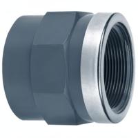 Aquaforte Schroefbus 32x1" Lijm x Binnendraad met RVS - Duurzame Vijveraansluiting
