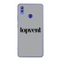 Topvent Grijs Zwart: Honor Note 10 Transparant Hoesje