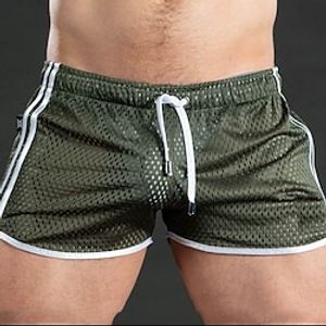 Voor heren Lange zwembroeken Zwemshorts Sneldrogend Lichtgewicht Boardshorts Badpak Met zakken Trekkoord Zwemmen Surfen Strand Watersport Gestreept Zomer Lightinthebox