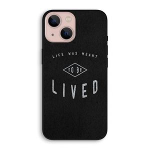 To be lived: iPhone 13 mini Biologisch afbreekbaar hoesje