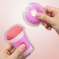 Koffie en donut handverwarmers (set van 2)