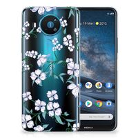 Nokia 8.3 Uniek TPU Case Blossom White