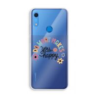 Happy days: Huawei Y6s Transparant Hoesje