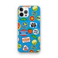 Fruitsticker: iPhone 12 Pro Transparant Hoesje