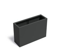 Verzinkt staal plantenbak CARREZ Connect 120x40x80cm. Verzinkt staal plantenbak CARREZ Connect 120x40x80cm.