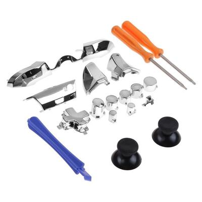 Volledige set spelbesturing handvat kleine fittingen met schroevendraaier voor Xbox One ELITE (zilver)
