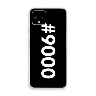 #9000: Pixel 4 Transparant Hoesje