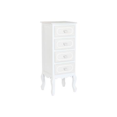 Ladekast Home ESPRIT Wit Romantiek 40 x 36 x 100 cm