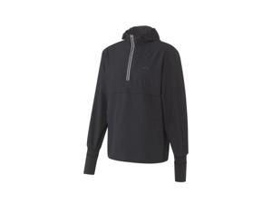 CRIVIT Heren windbreaker (M, Zwart)