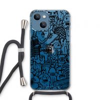 Vexx Black Mixtape: iPhone 13 mini Transparant Hoesje met koord