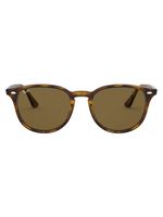 Ray-Ban lunettes de soleil RB4259 à monture ronde - Marron