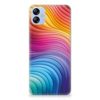 TPU Hoesje voor Samsung Galaxy A04e Regenboog