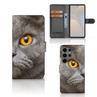 Telefoonhoesje | Met pasjeshouder | Samsung Galaxy S25 Ultra Britse Korthaar