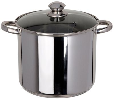 Excellent Houseware RVS Soeppan met deksel (9 liter)