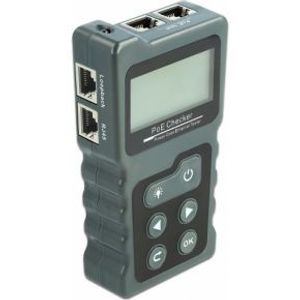 Delock 63110 LCD-kabeltester RJ45 / PoE / DC